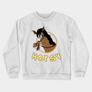 Cute Horse Crewneck Sweatshirt